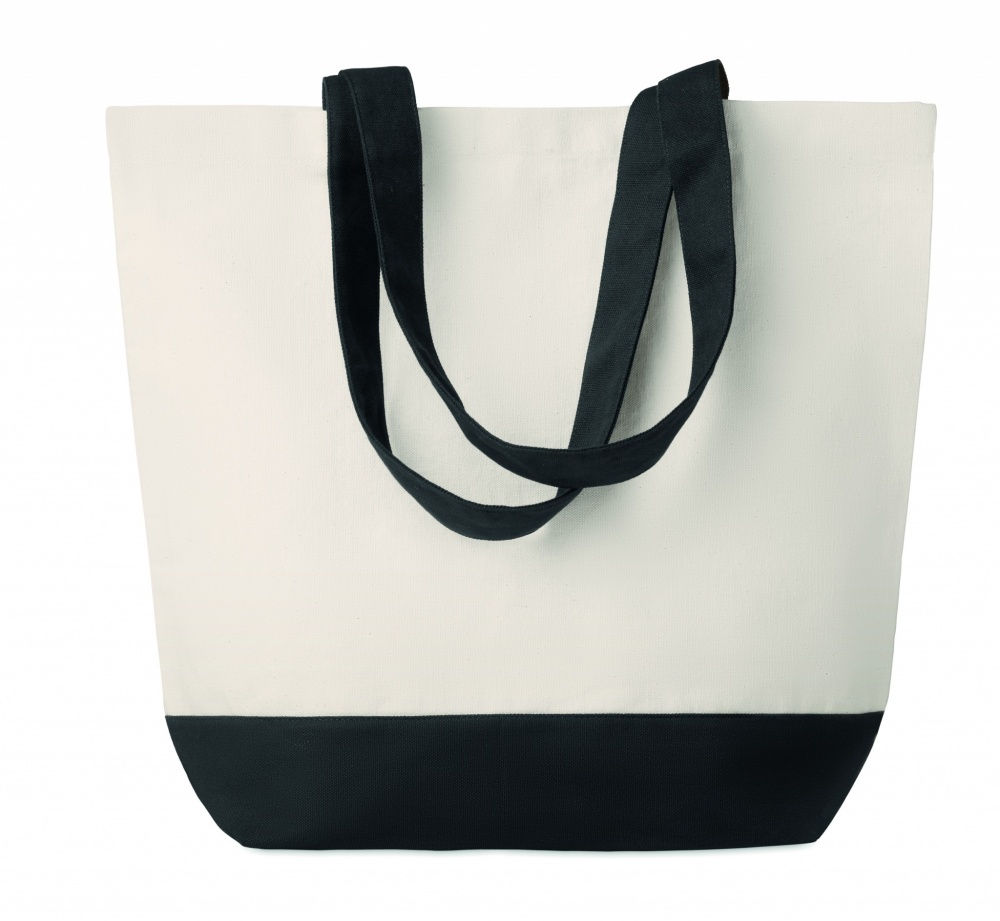 Logotrade promotional item image of: Canvas beach bag 280gr/m2