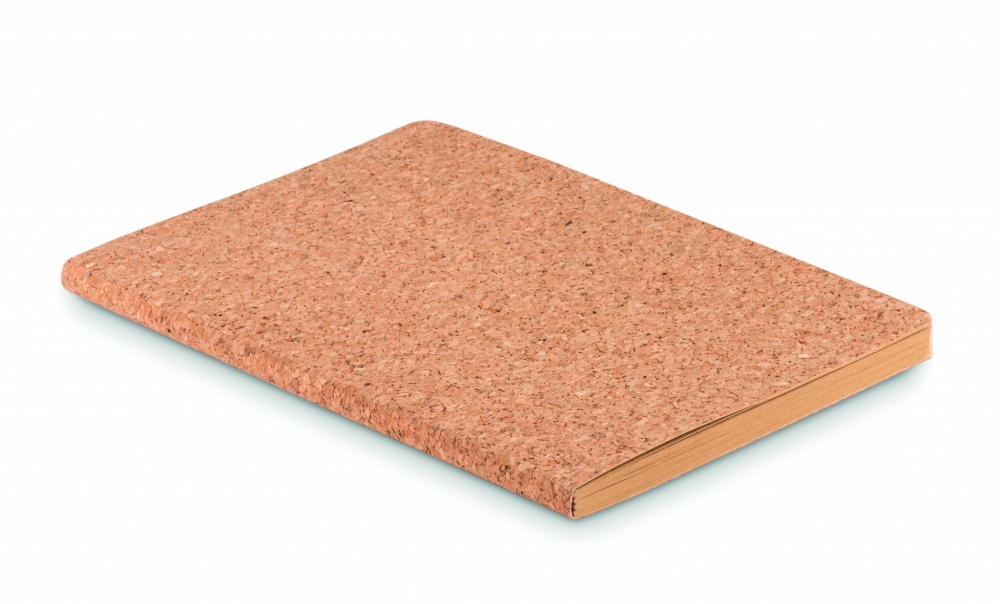 Logo trade advertising products picture of: A5 cork notebook 96 lined