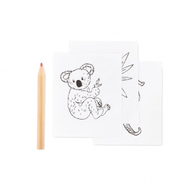 Logo trade promotional gifts picture of: Colouring set