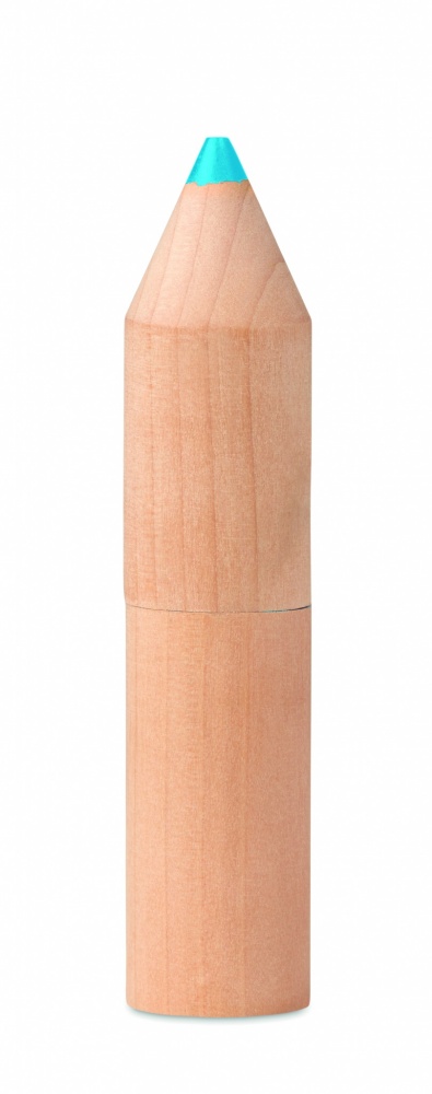 Logotrade advertising product image of: 6 pencils in wooden box
