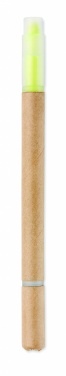 Logotrade promotional giveaway picture of: 2 in 1 carton pen highlighter