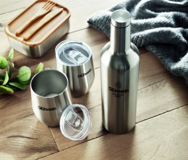 Logotrade advertising products photo of: Double walled bottle & mug set