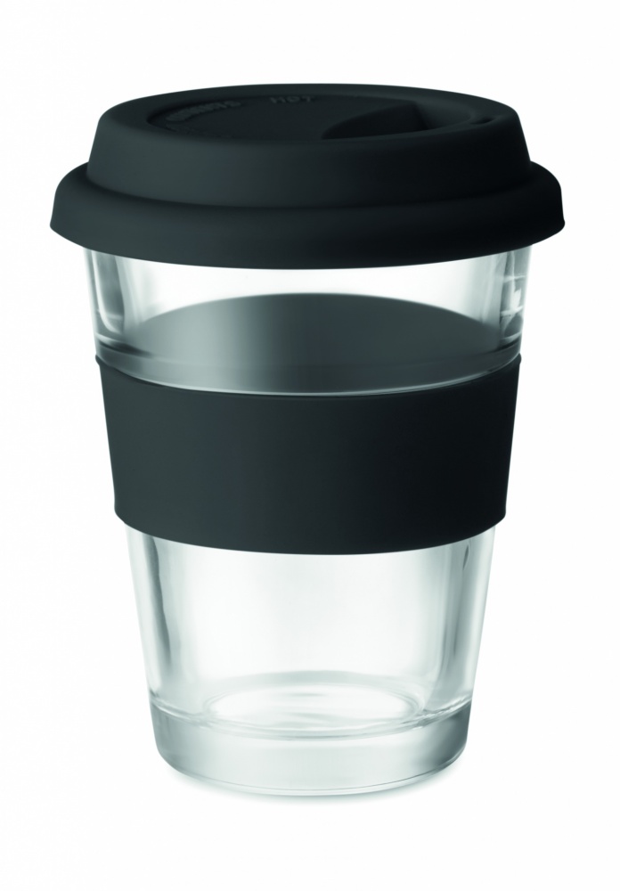 Logo trade promotional merchandise image of: Glass tumbler 350 ml