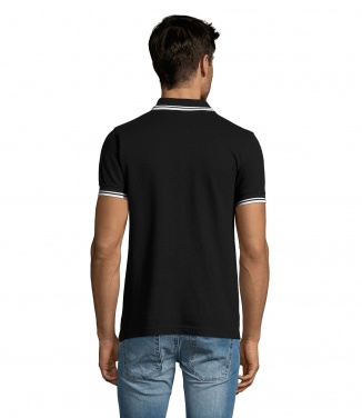 Logo trade promotional gift photo of: PASADENA men polo 200g