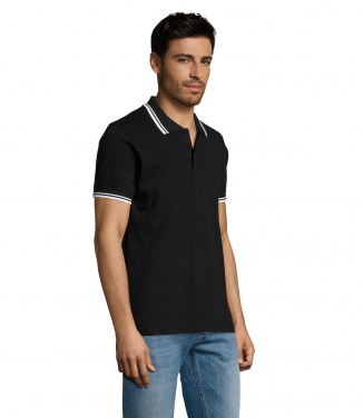 Logo trade business gift photo of: PASADENA men polo 200g