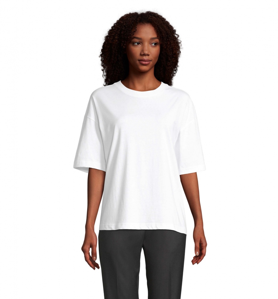 Logo trade promotional gift photo of: BOXY WOMEN OVERSIZE T-SHIRT