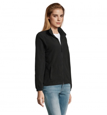 Logo trade promotional items image of: NORTH WOMEN ZIPPED FLEECE