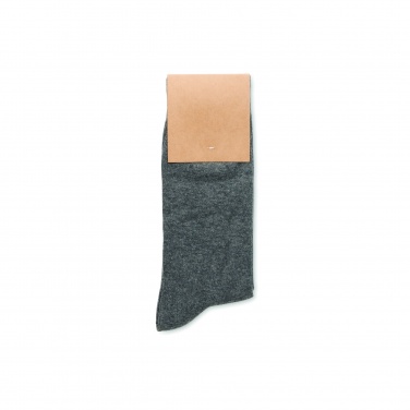 Logo trade promotional products image of: Pair of socks in gift box M