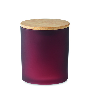 Logotrade promotional product image of: Plant based wax candle 200 gr