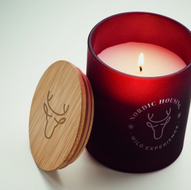 Logotrade business gift image of: Plant based wax candle 200 gr