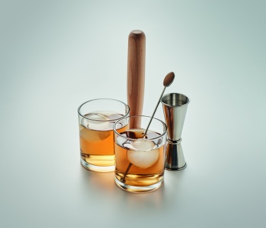 Logo trade business gifts image of: Set of 7 pieces cocktail set