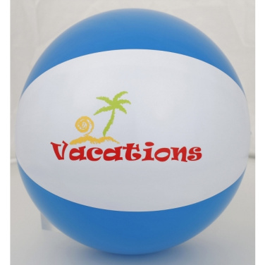 Logotrade promotional item picture of: Bicolour beach ball KEY WEST