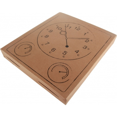 Logotrade promotional items photo of: Plastic wall clock DEN HAAG