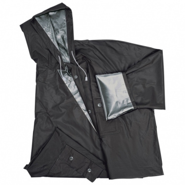 Logo trade business gifts image of: Turn-over rain coat NANTERRE