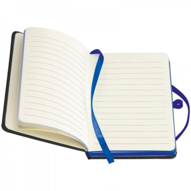 Logo trade promotional merchandise photo of: Notebook A6 ROSTOCK