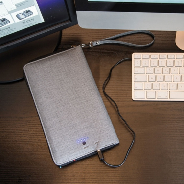 Logotrade promotional giveaways photo of: Travel folder with power bank Almera