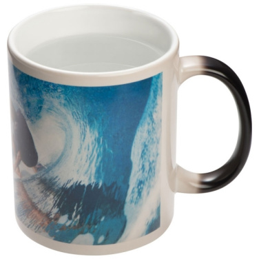 Logo trade advertising products picture of: Colour-changing sublimation mug SIRMIONE 300 ml