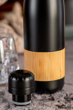 Logo trade business gift photo of: Stainless steel bottle KOBE 750 ml