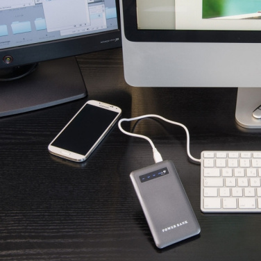 Logo trade corporate gifts image of: Power bank KINGSVILLE