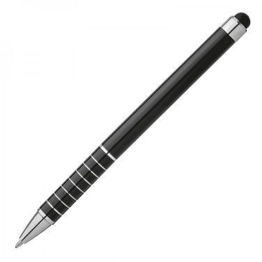 Logotrade promotional item picture of: Metal ballpen with touch pen LUEBO