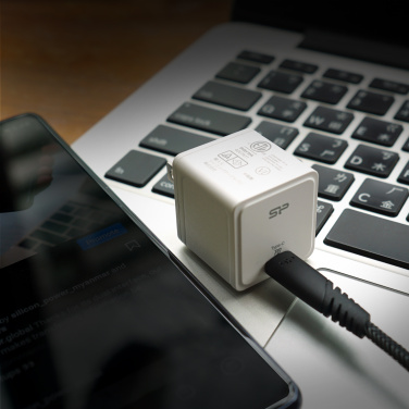Logotrade promotional item image of: Silicon Power fast charger QM12