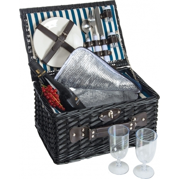 Logo trade corporate gift photo of: Picnic basket RIVA DEL GARDA