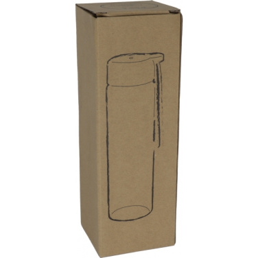 Logo trade business gifts image of: Glass bottle SEVILLA 450 ml