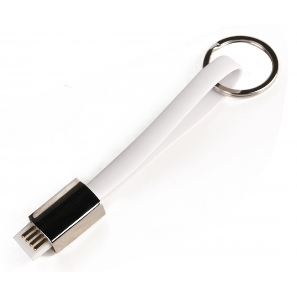 Logotrade promotional merchandise picture of: Data transfer cable and keyring