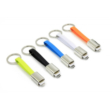 Logotrade business gifts photo of: Data transfer cable and keyring