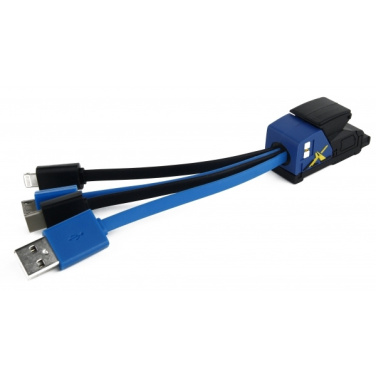 Logotrade corporate gift image of: Personalized charging cable 3in1