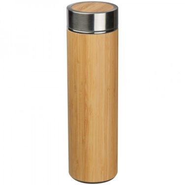 Logotrade business gift image of: Stainless steel bottle VALDEMORO 550 ml