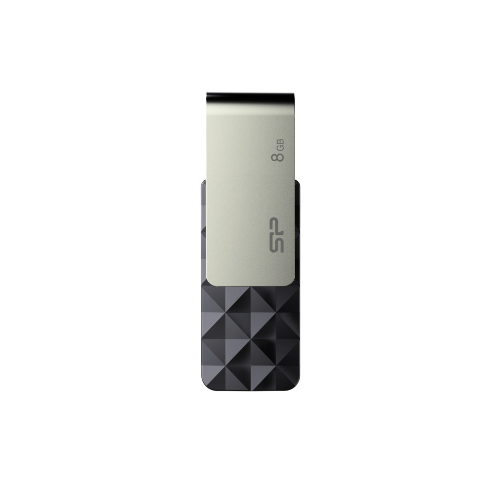 Logo trade promotional merchandise image of: Pendrive Silicon Power Blaze B30 3.1