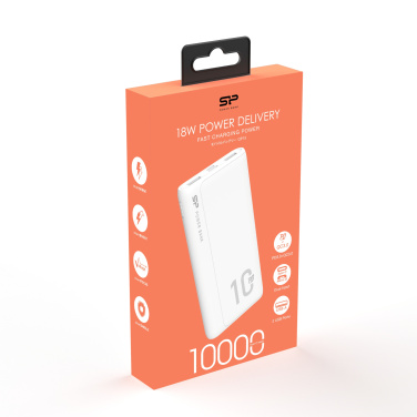 Logo trade promotional item photo of: POWER BANK SILICON POWER QP15 10000 MAH