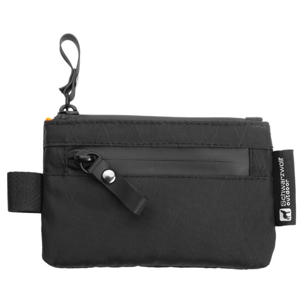 Logotrade promotional item picture of: Trevel wallet ATBARA Schwarzwolf