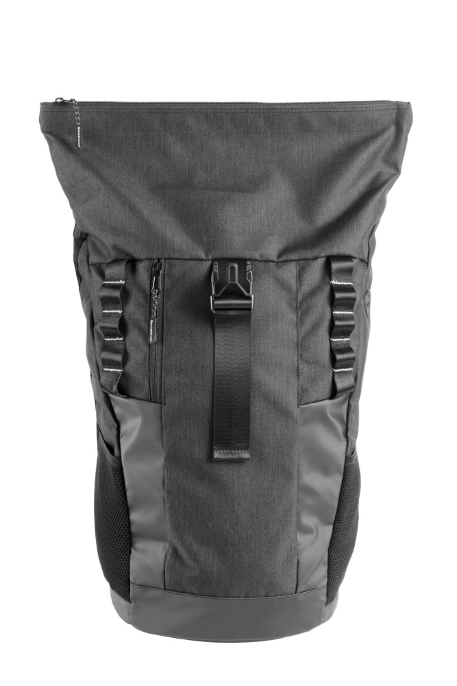Logo trade promotional items picture of: Rolltop backpack ELBERT Schwarzwolf
