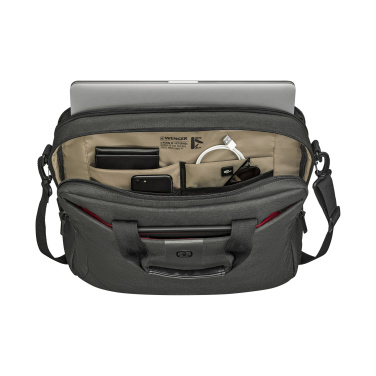 Logo trade corporate gifts picture of: Laptop bag Wenger MX ECO Brief 16''