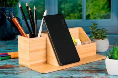 Logo trade promotional item photo of: Desk organizer LUBLIN