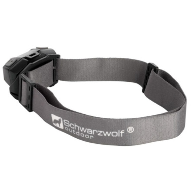 Logo trade promotional giveaways picture of: Head lamp MINO Schwarzwolf
