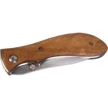 Logotrade promotional giveaway picture of: Pocket knife JUNGLE Schwarzwolf