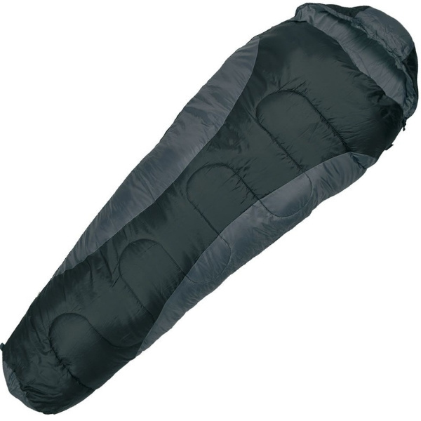 Logotrade advertising products photo of: Sleeping bag KINABALU Schwarzwolf