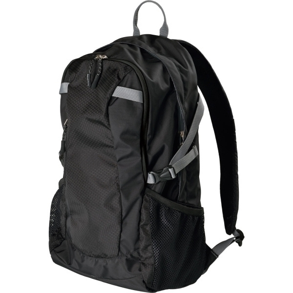 Logo trade business gift photo of: Backpack ORIZABA Schwarzwolf