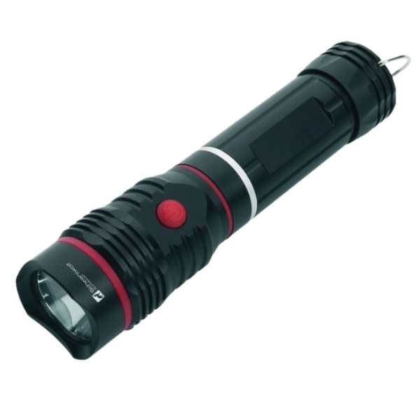 Logotrade promotional gift picture of: Flashlight BIWA Schwarzwolf