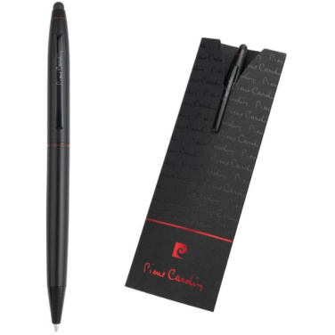 Logo trade corporate gift photo of: Metal ballpoint pen, touch pen RENDOME Pierre Cardin