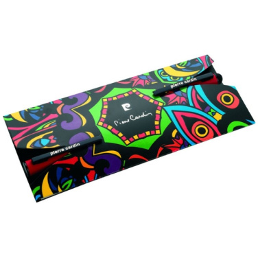 Logo trade promotional gift photo of: Writing set touch pen, soft touch CELEBRATION Pierre Cardin