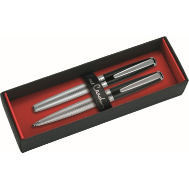 Logotrade business gifts photo of: Writing set ballpoint pen & fountain pen CHRISTOPHE Pierre Cardin