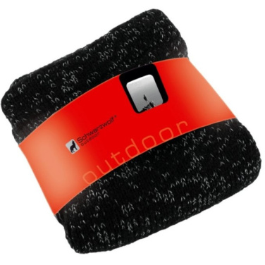 Logo trade promotional giveaways picture of: Multifunctional bandana MOGOTON Schwarzwolf