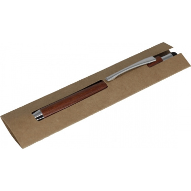 Logotrade corporate gift picture of: Wooden ballpen BILZEN