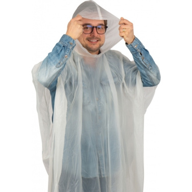 Logo trade promotional merchandise image of: Rain poncho FLEURUS