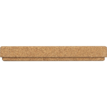 Logo trade promotional items picture of: Twist-ballpen metal and cork LILLEHAMMER