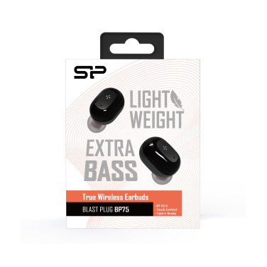 Logotrade promotional giveaway image of: WIRLESS HEADPHONES BP80 SILICON POWER